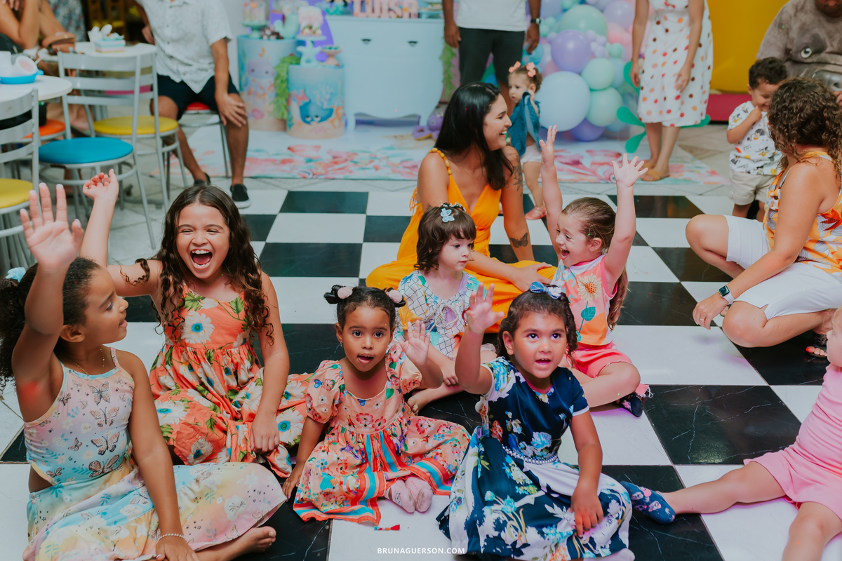 fotografia festa infantil 3 anos Luisa tema serie fundo do mar tijuca Rio de Janeiro fotografa familia