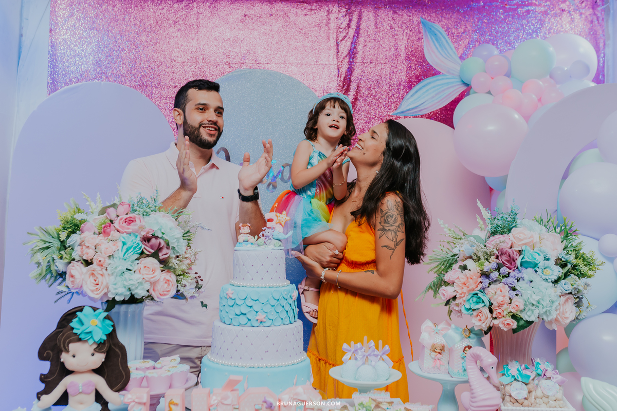 fotografia festa infantil 3 anos Luisa tema serie fundo do mar tijuca Rio de Janeiro fotografa familia