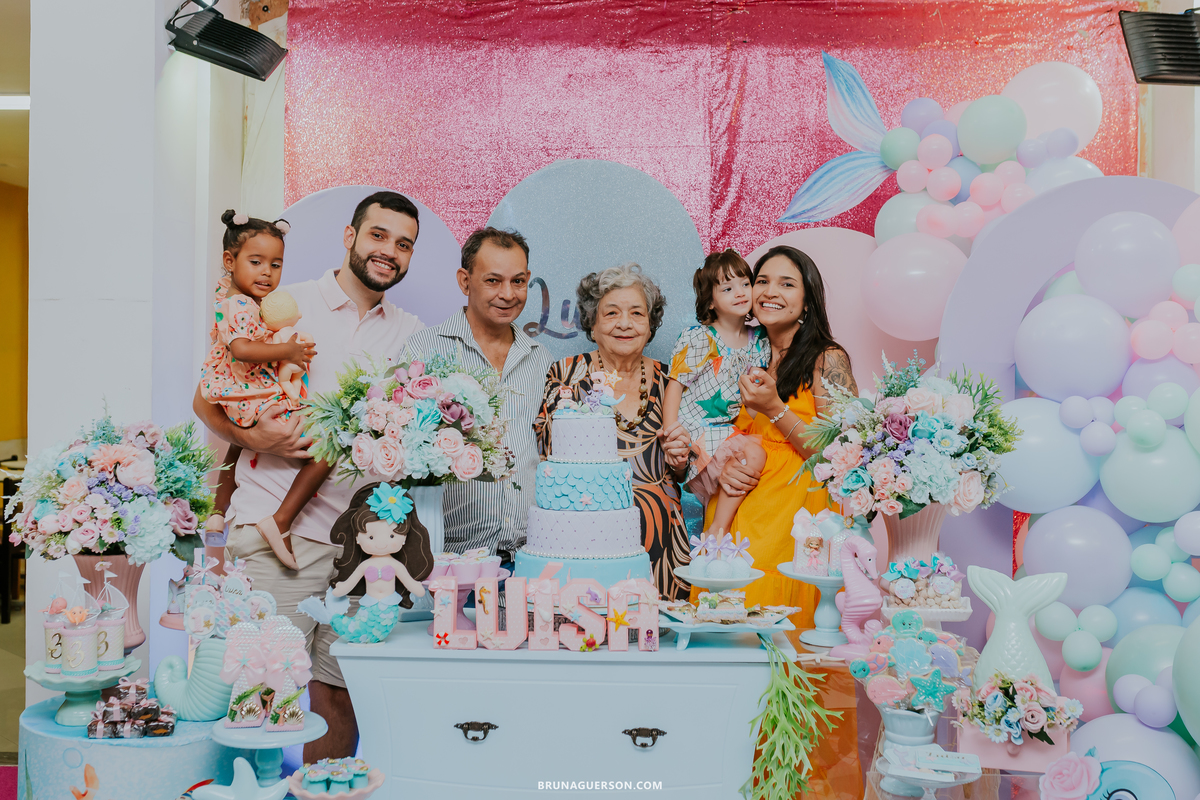 fotografia festa infantil 3 anos Luisa tema serie fundo do mar tijuca Rio de Janeiro fotografa familia