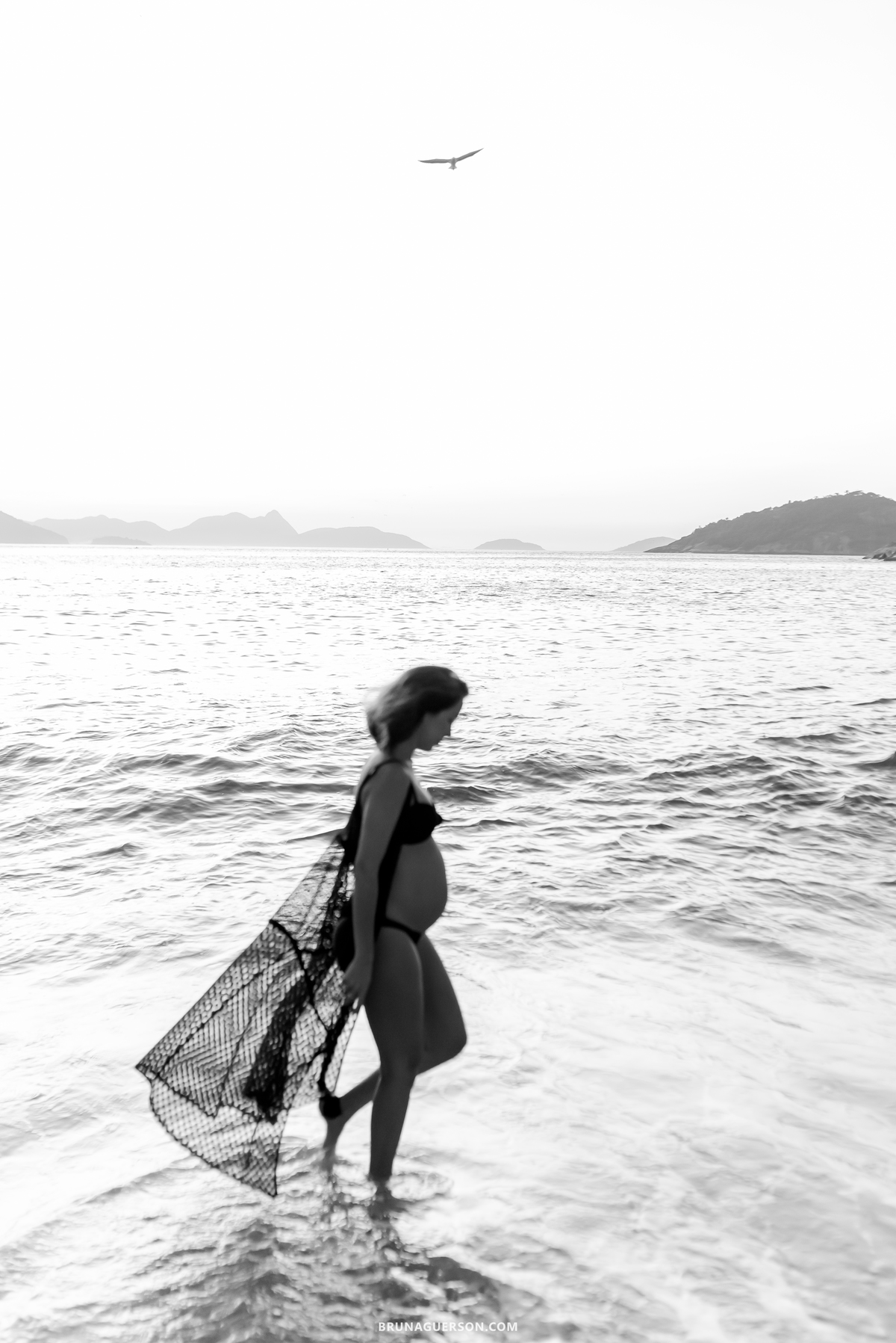 fotografia ensaio gestante praia vermelha urca Rio de Janeiro amanhecer 