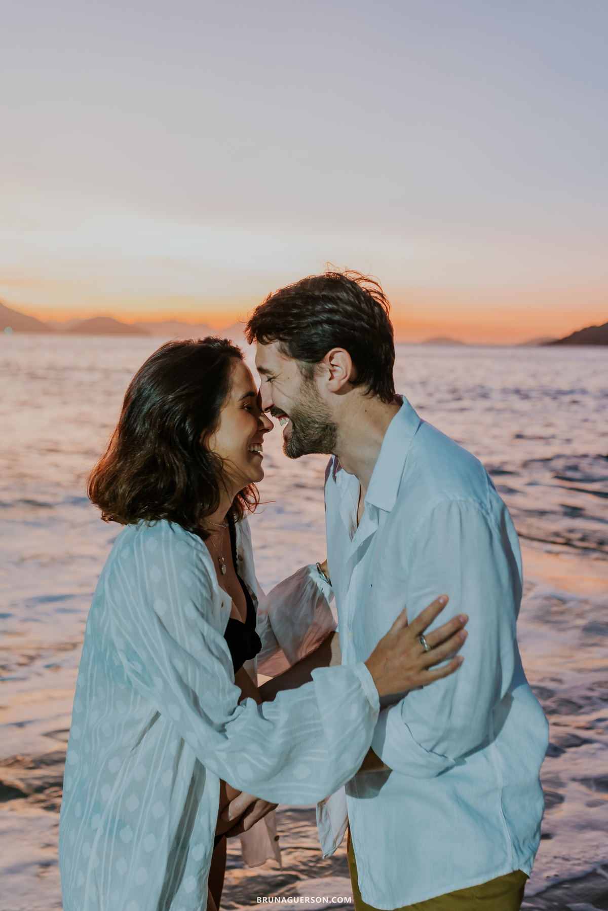 fotografia ensaio gestante praia vermelha urca Rio de Janeiro amanhecer 