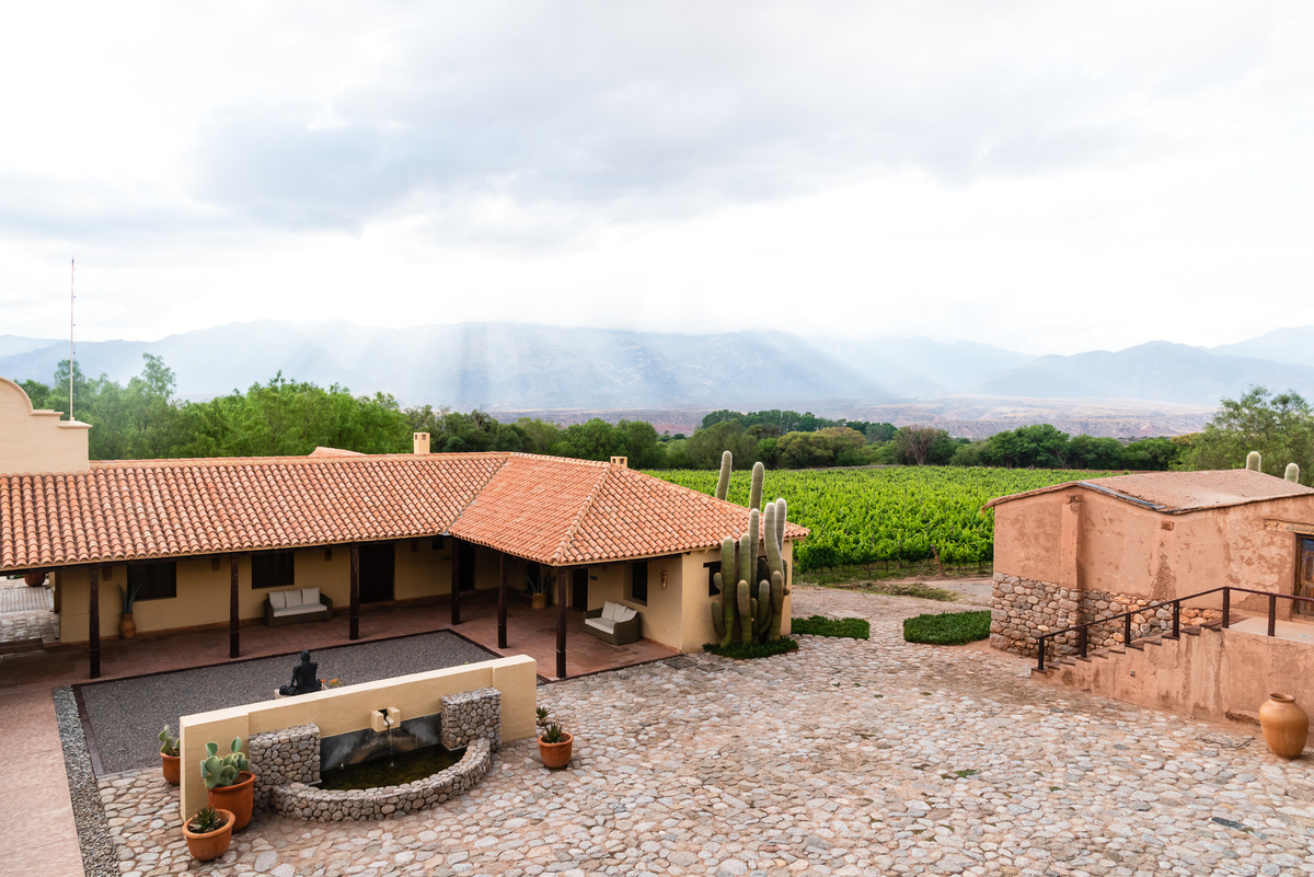 Bodega colome cafayate salta boda de dia paisaje boda destino hotel estancia colome