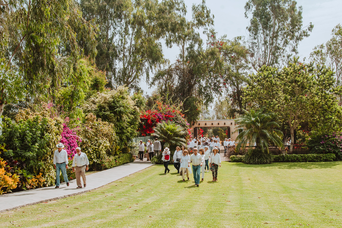 hacienda mamacona lunch almuerzo al aire libre campo naturaleza invitados amigos 