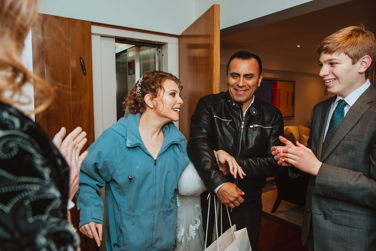 novias fotografa de novia previa de la novia familia