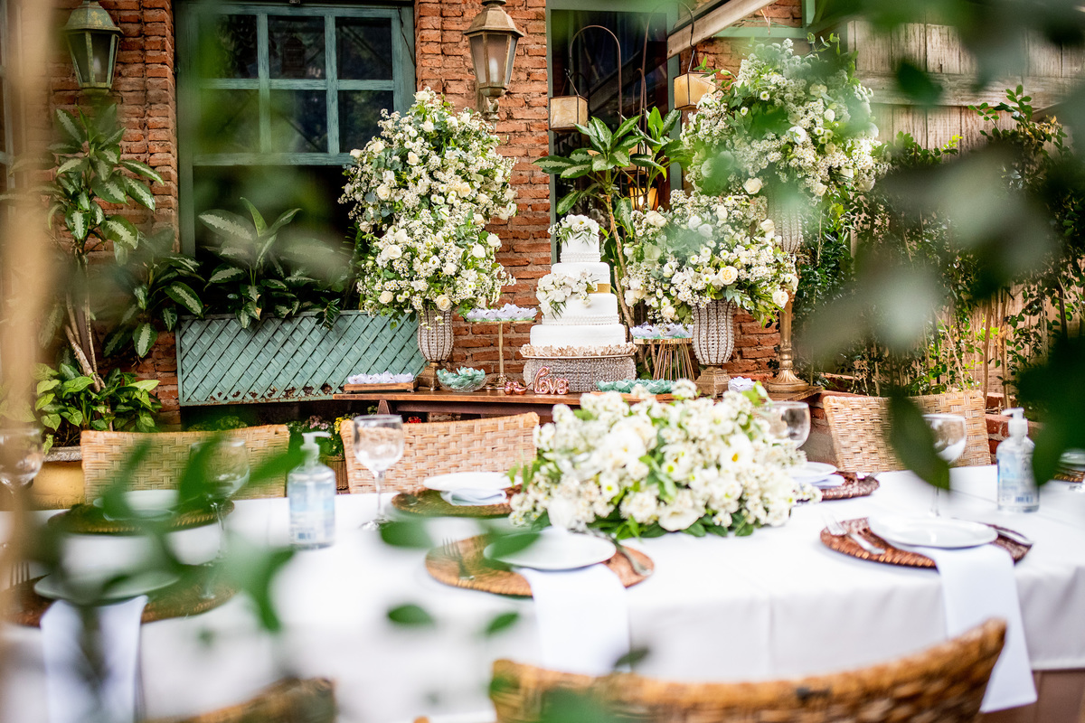Decoração/Casamento no Villa Tévere