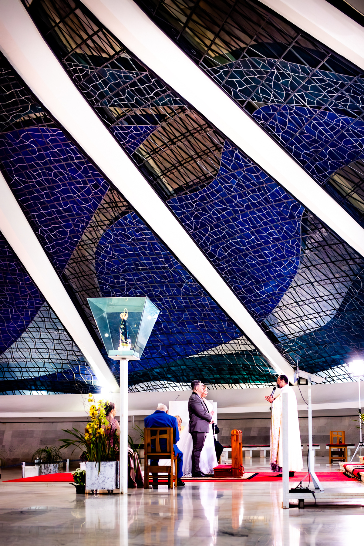 A Cerimônia na Catedral de Brasília