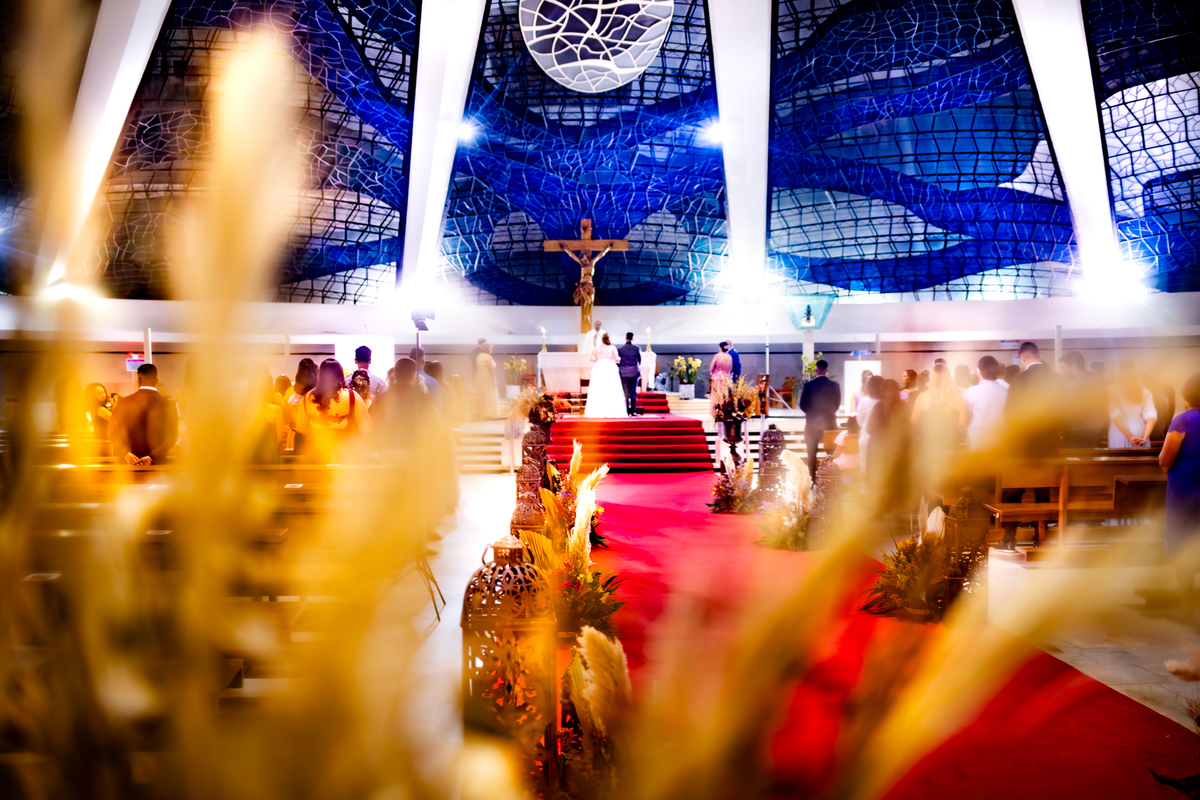 A Cerimônia na Catedral de Brasília