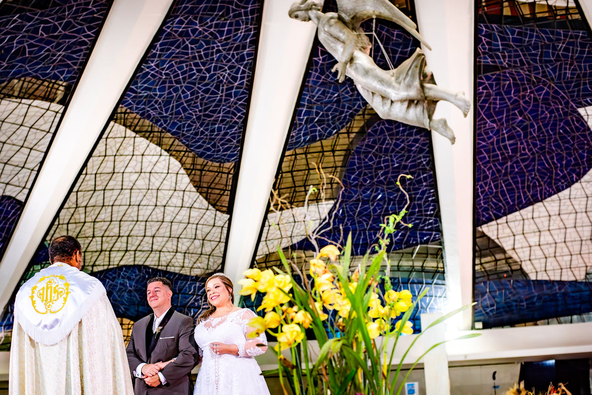 A Cerimônia na Catedral de Brasília