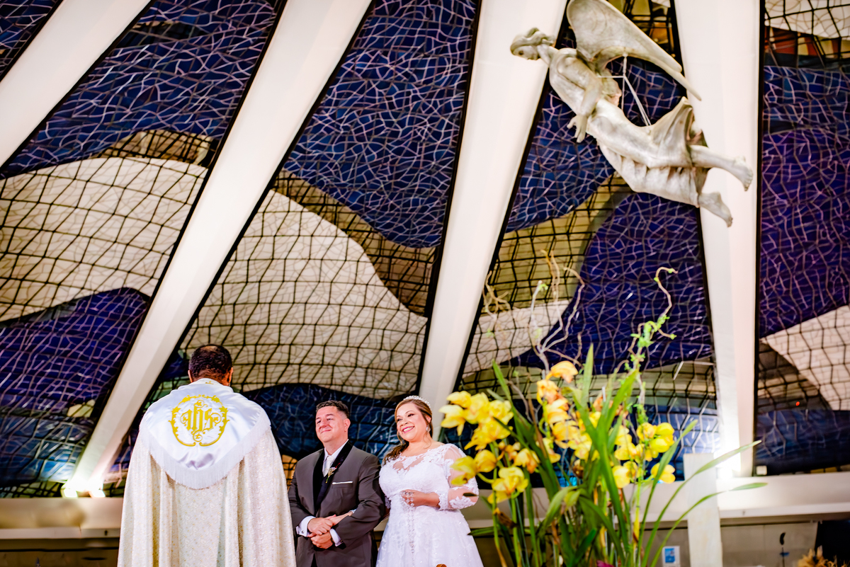 A Cerimônia na Catedral de Brasília