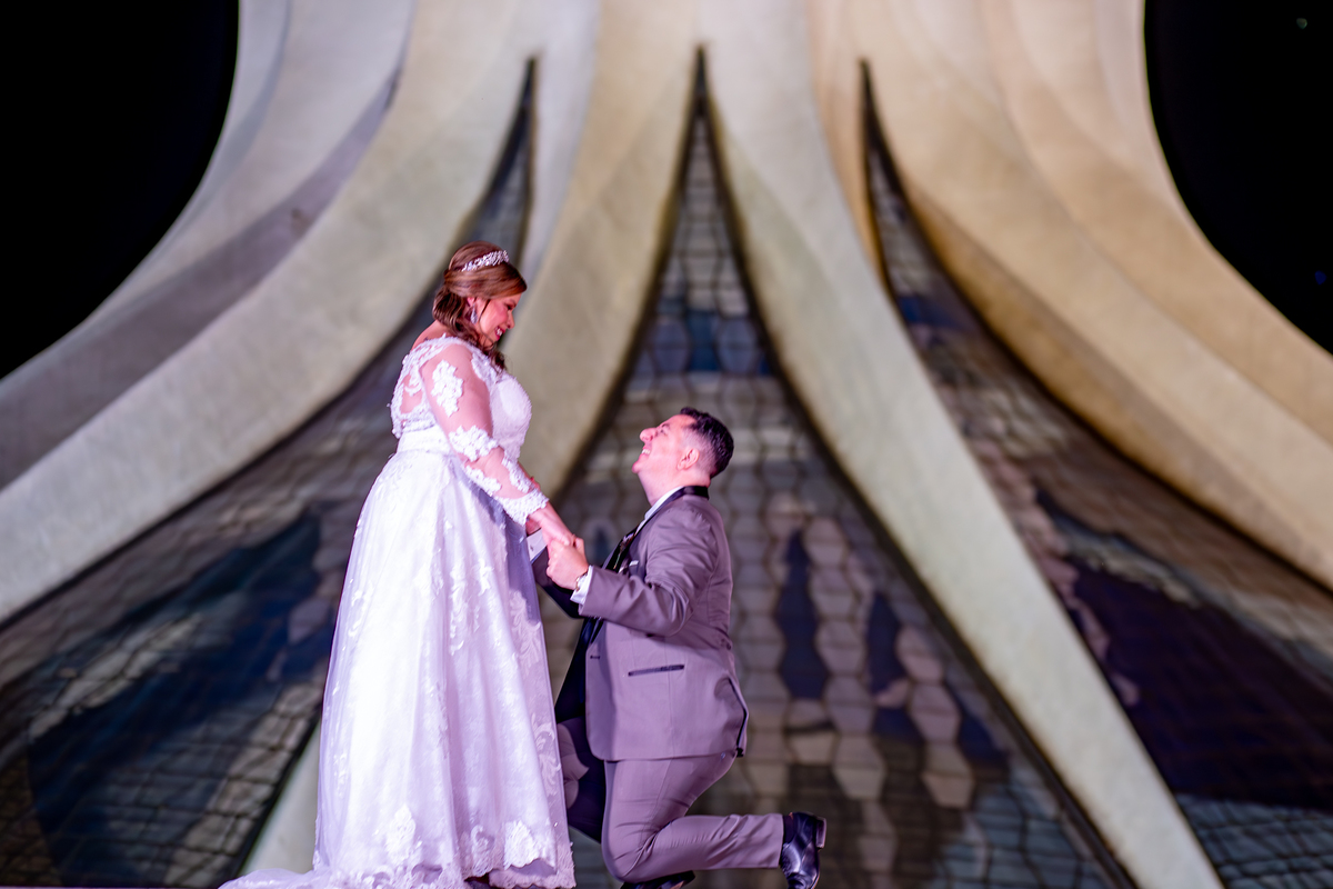 A Cerimônia na Catedral de Brasília