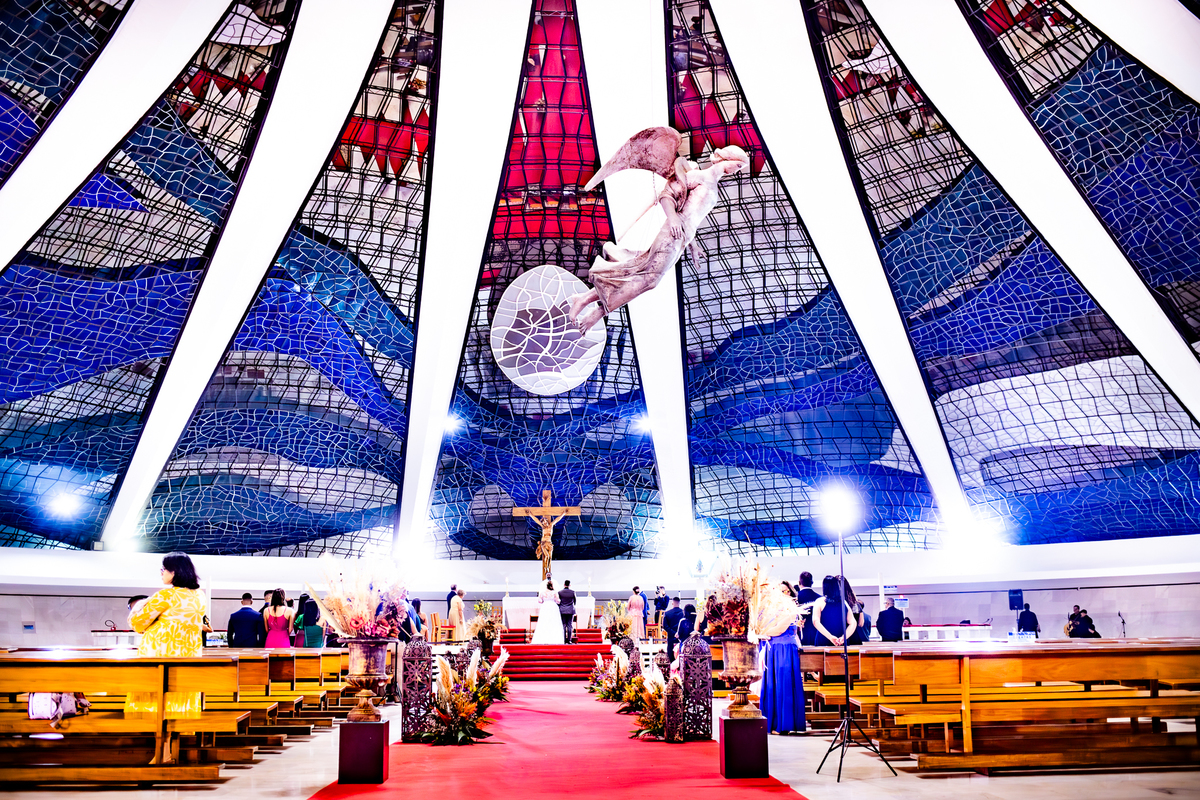 A Cerimônia na Catedral de Brasília