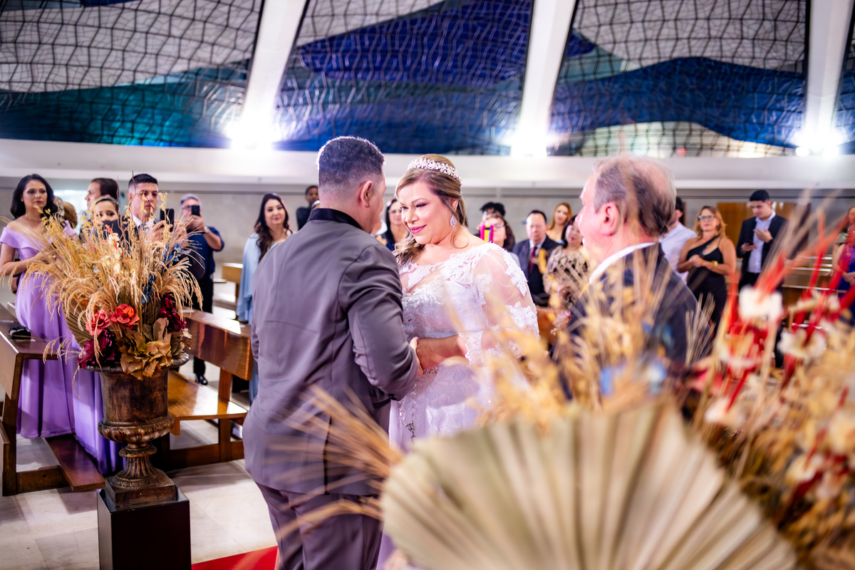 A Cerimônia na Catedral de Brasília