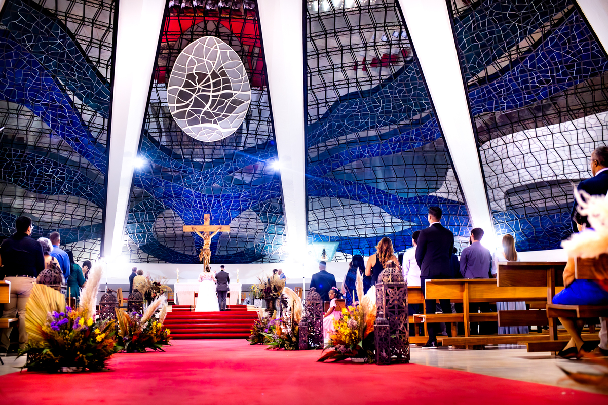 A Cerimônia na Catedral de Brasília
