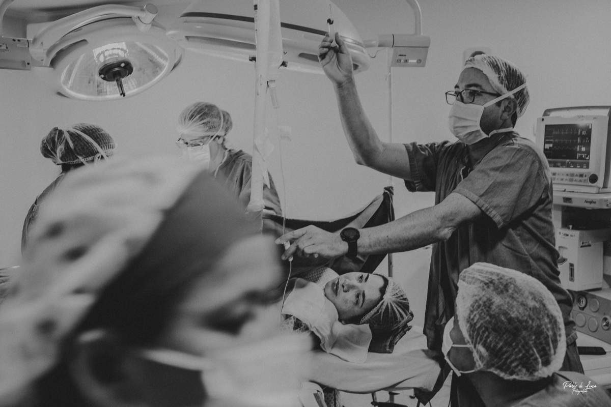 Equipe toda concentrada pra chegada .