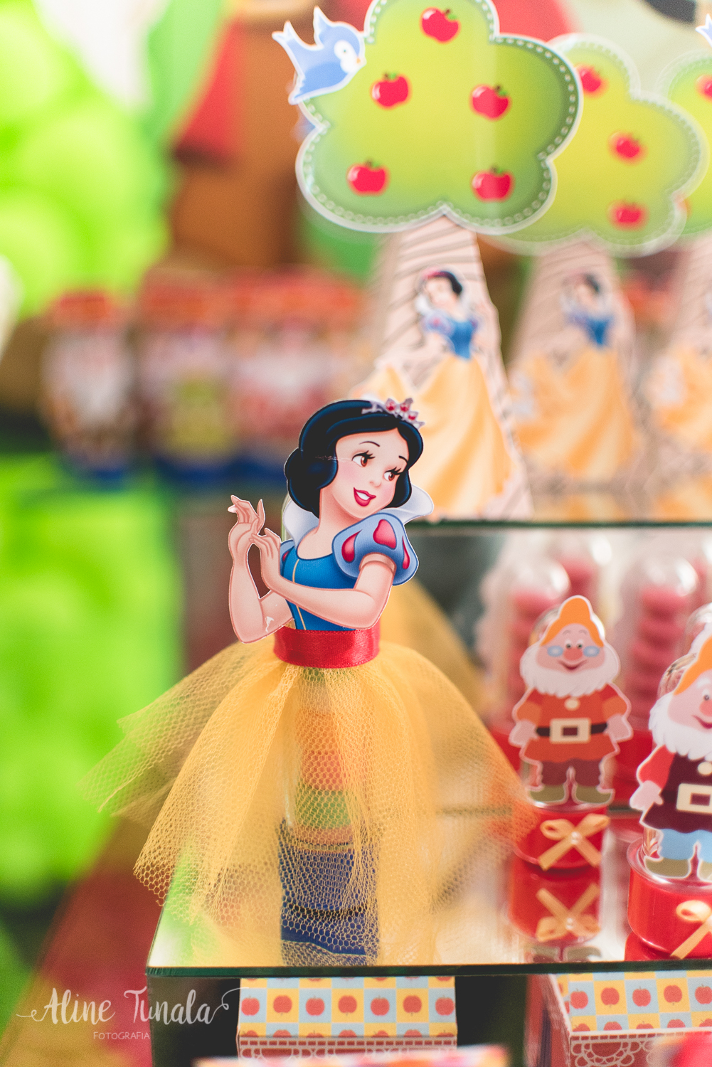 tubete personalizado branca de neve cachoeiro de itapemirim