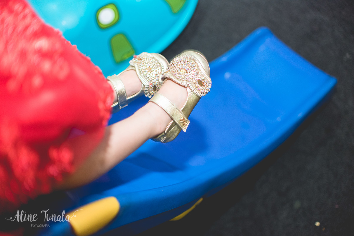 sapatinho aniversário de 3 anos