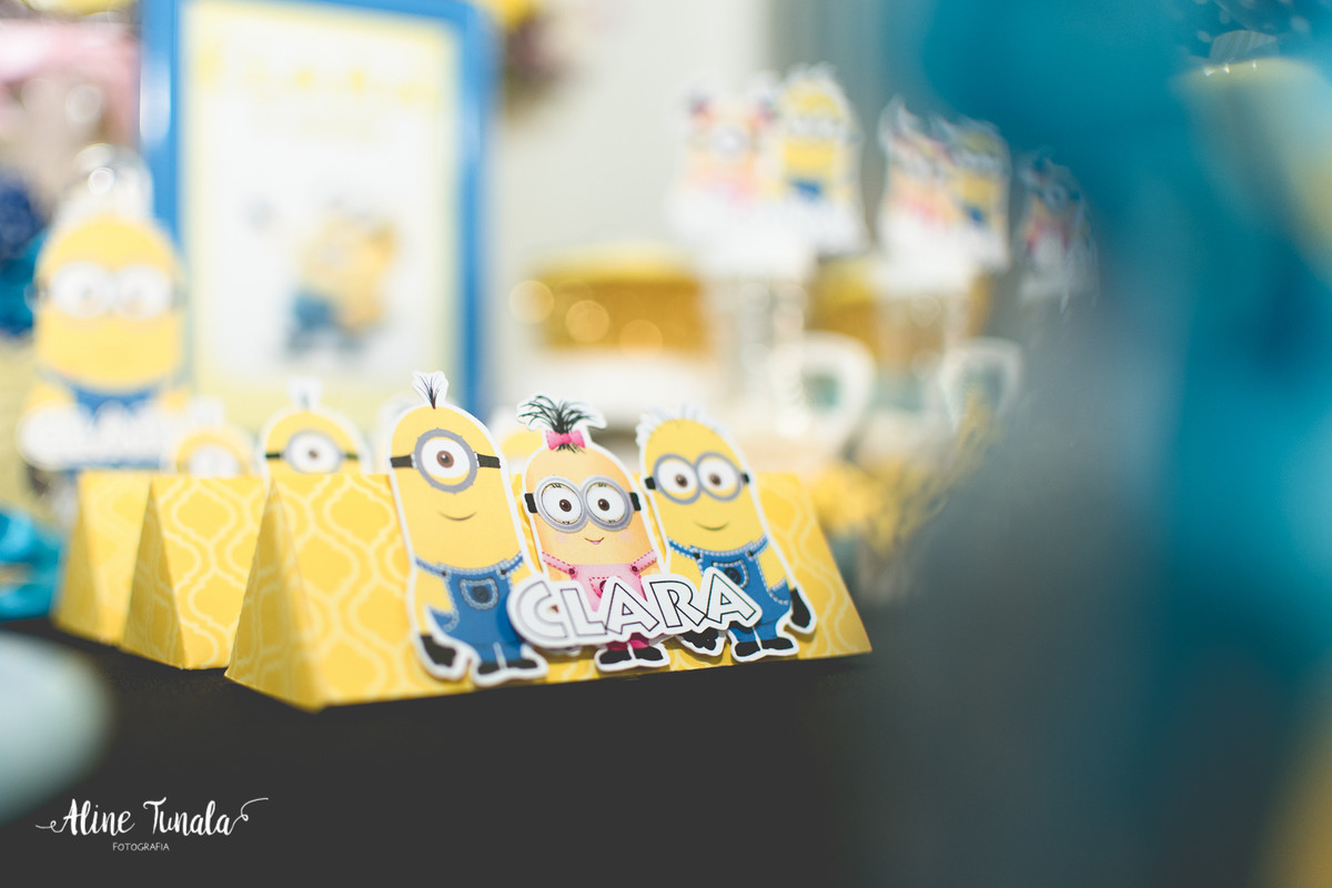Festa na escola, minions, festinha na escola, 2 anos, fotografia infantil, fotografia de festa, fotografia de aniversário, Mimos e Delícias, decoração de festa infantil, minions para meninas