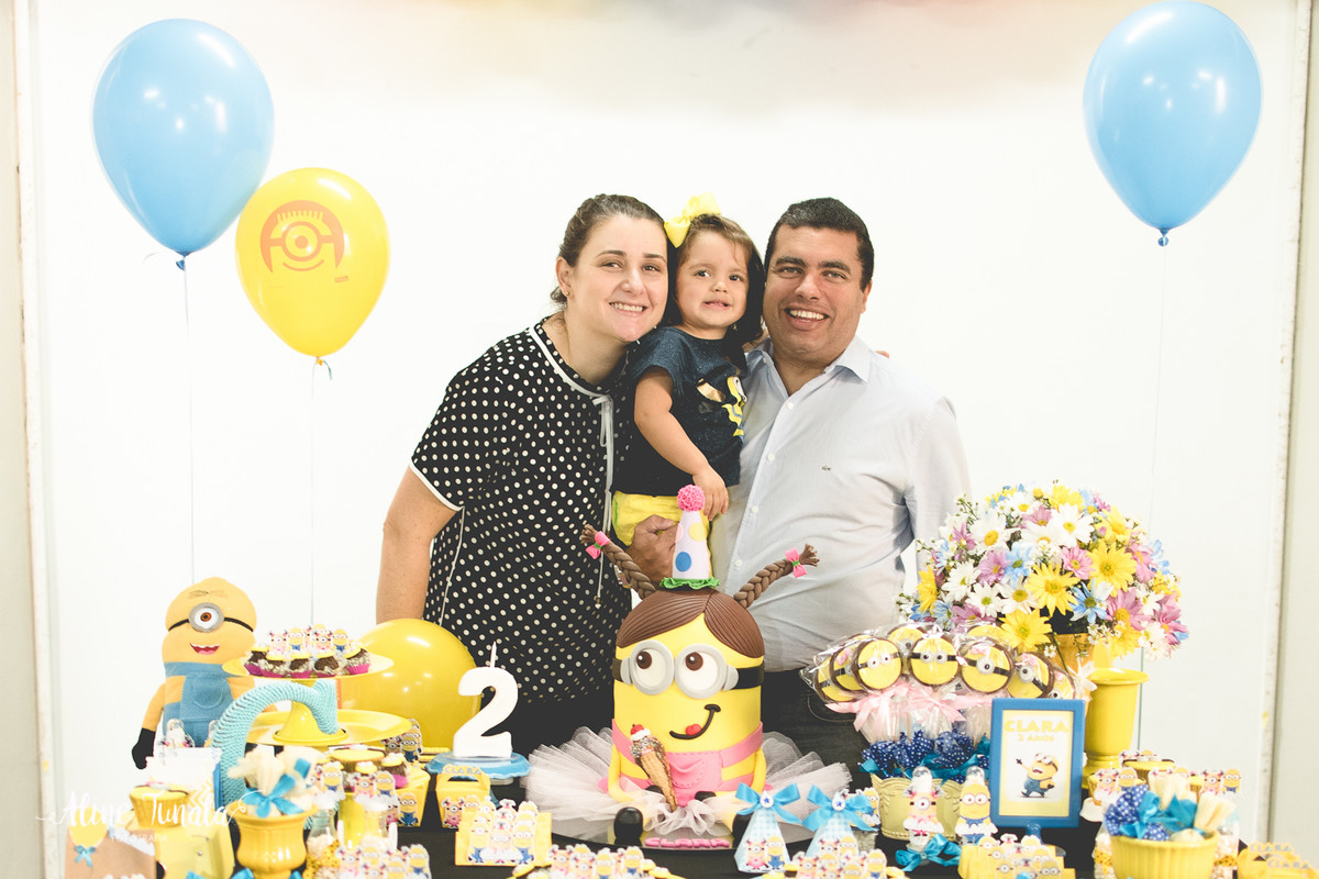 Festa na escola, minions, festinha na escola, 2 anos, fotografia infantil, fotografia de festa, fotografia de aniversário, Mimos e Delícias, decoração de festa infantil, minions para meninas