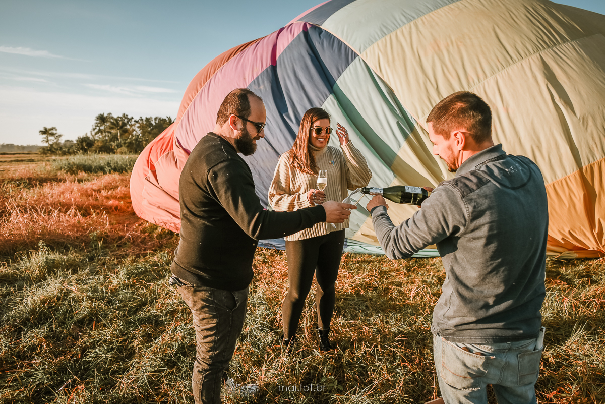 brinde ao momento inesquecível