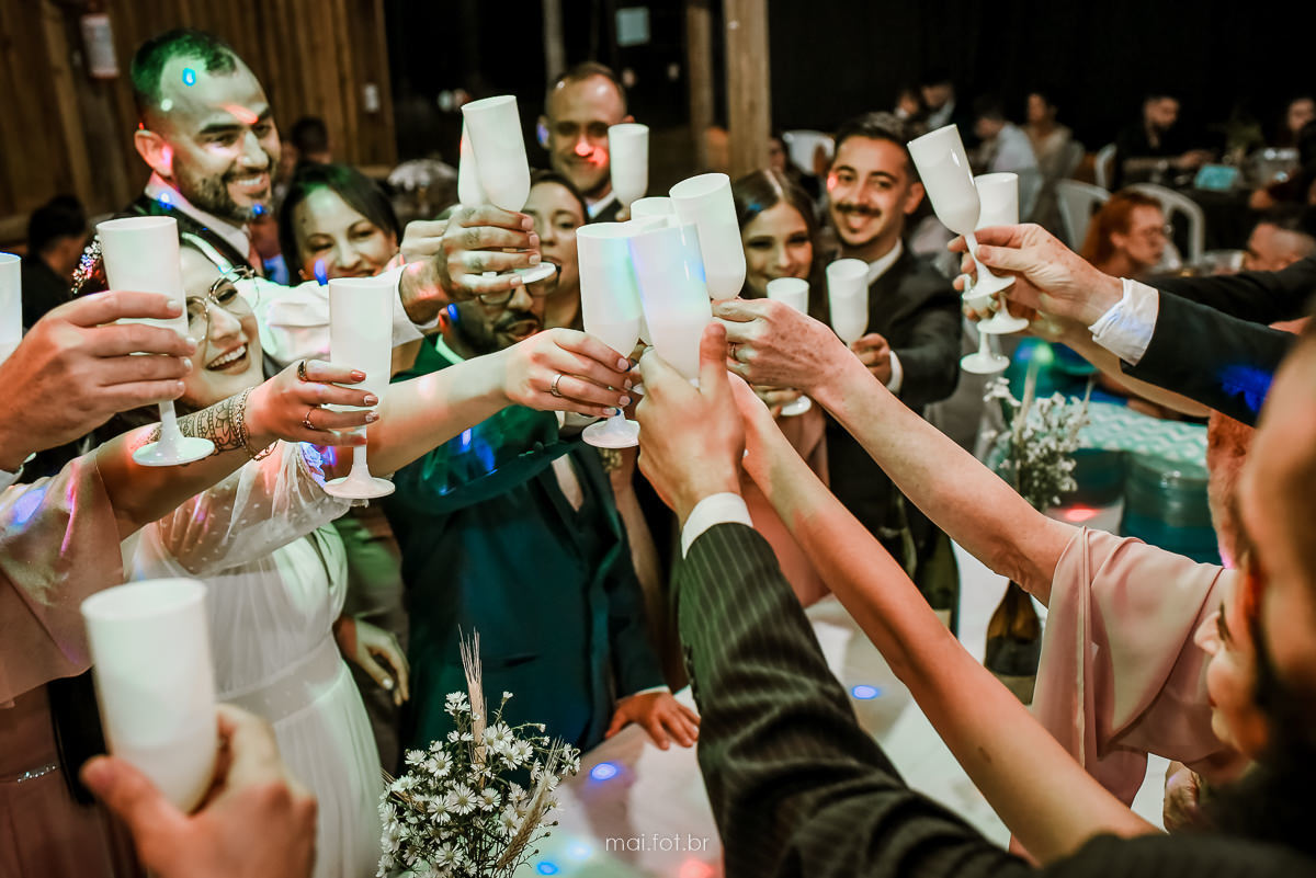 brinde ao grande momento