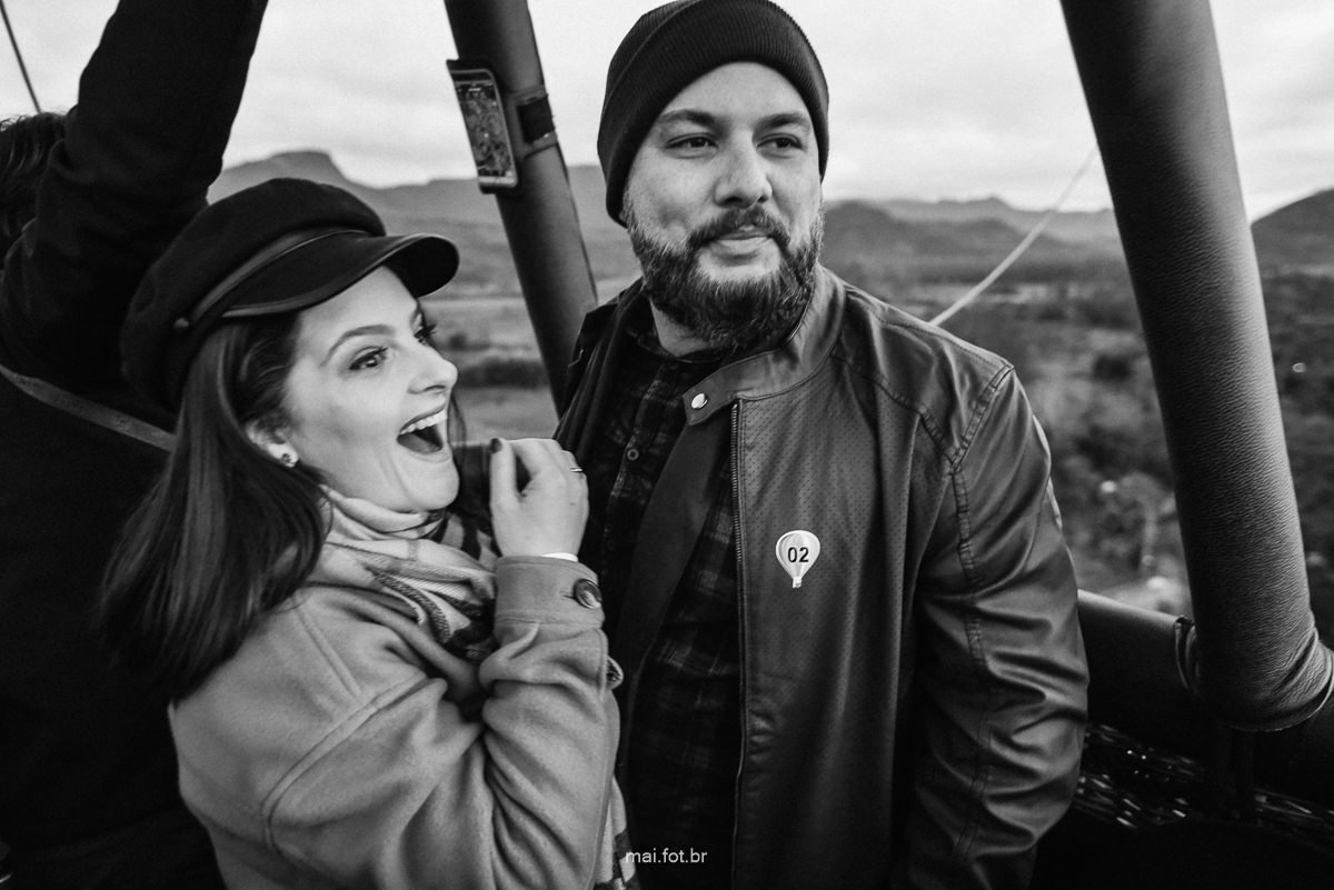 como é voar em um balão