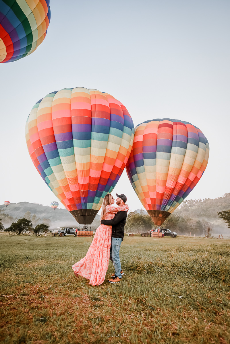 voo de balão de ar quente
