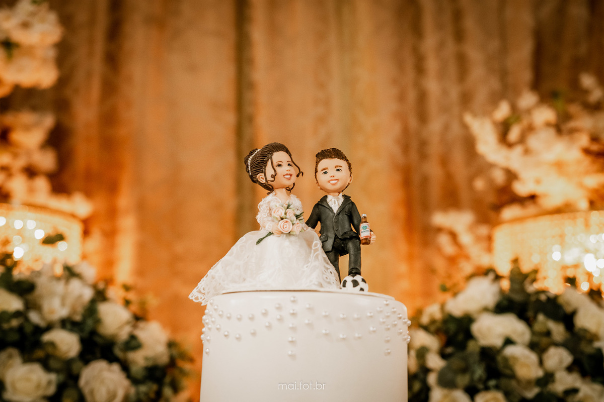 topo do bolo de casamento
