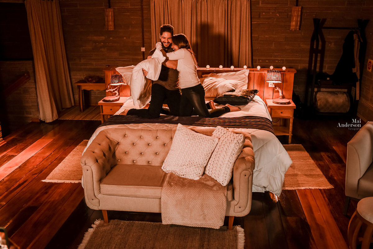 guerra de travesseiros 