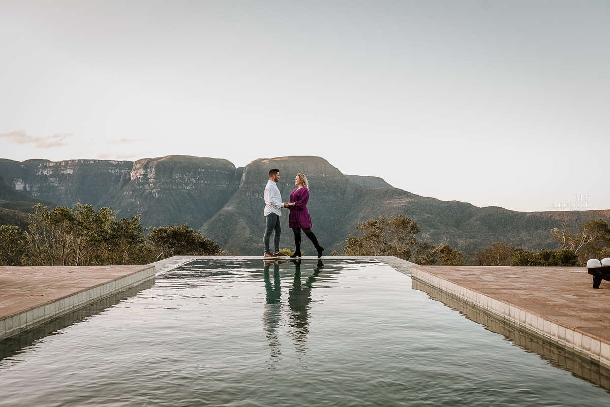 piscina externa morada dos canyons