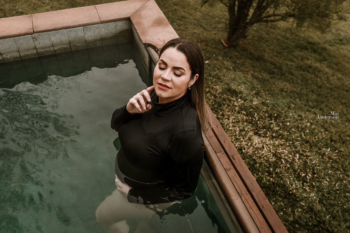 piscina externa aquecida