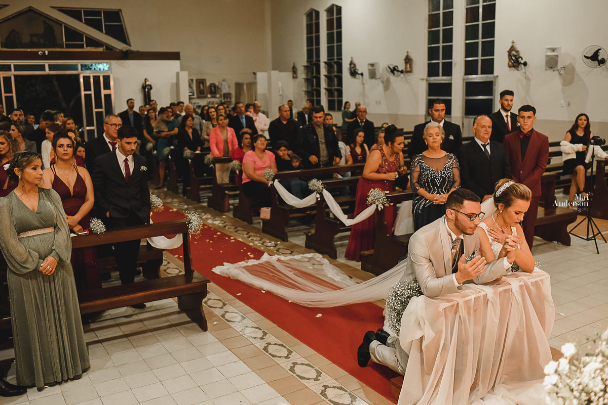 cerimônia de casamento em torres