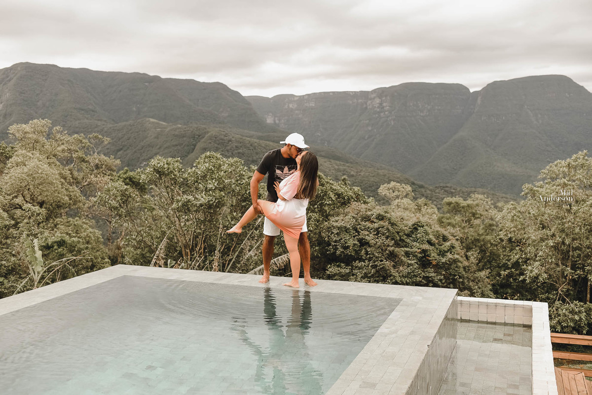 piscina externa morada dos canyons
