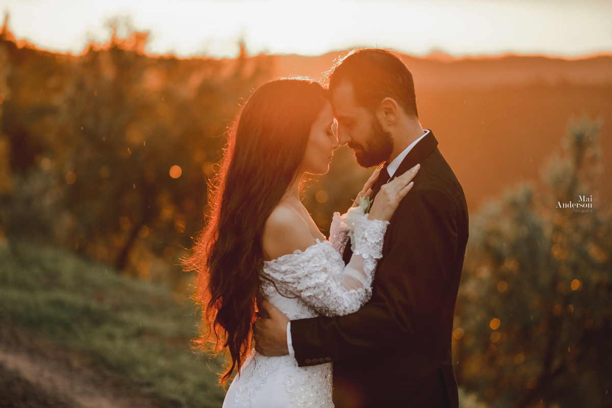 book de casamento olivas de gramado , por do sol em gramado 