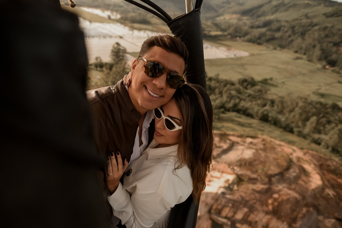 voo de balão em cambara