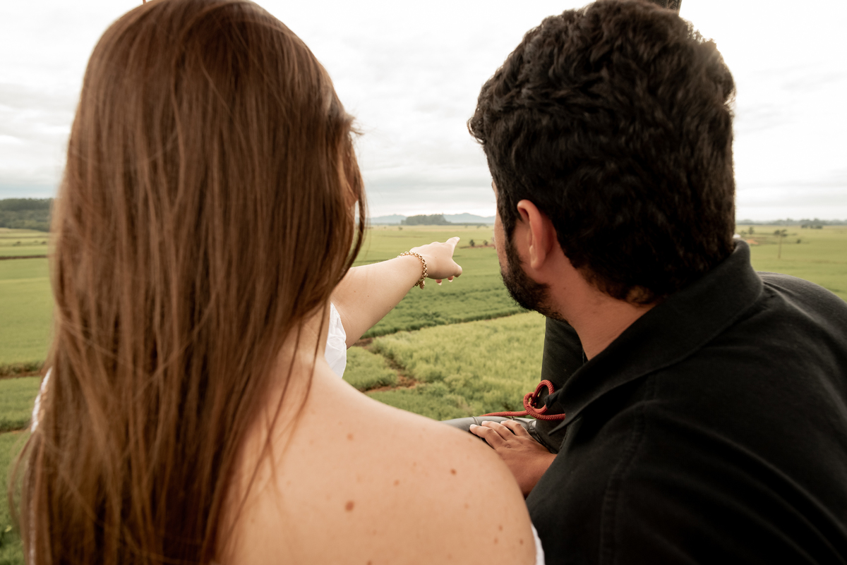 voar em um balão de ar quente 