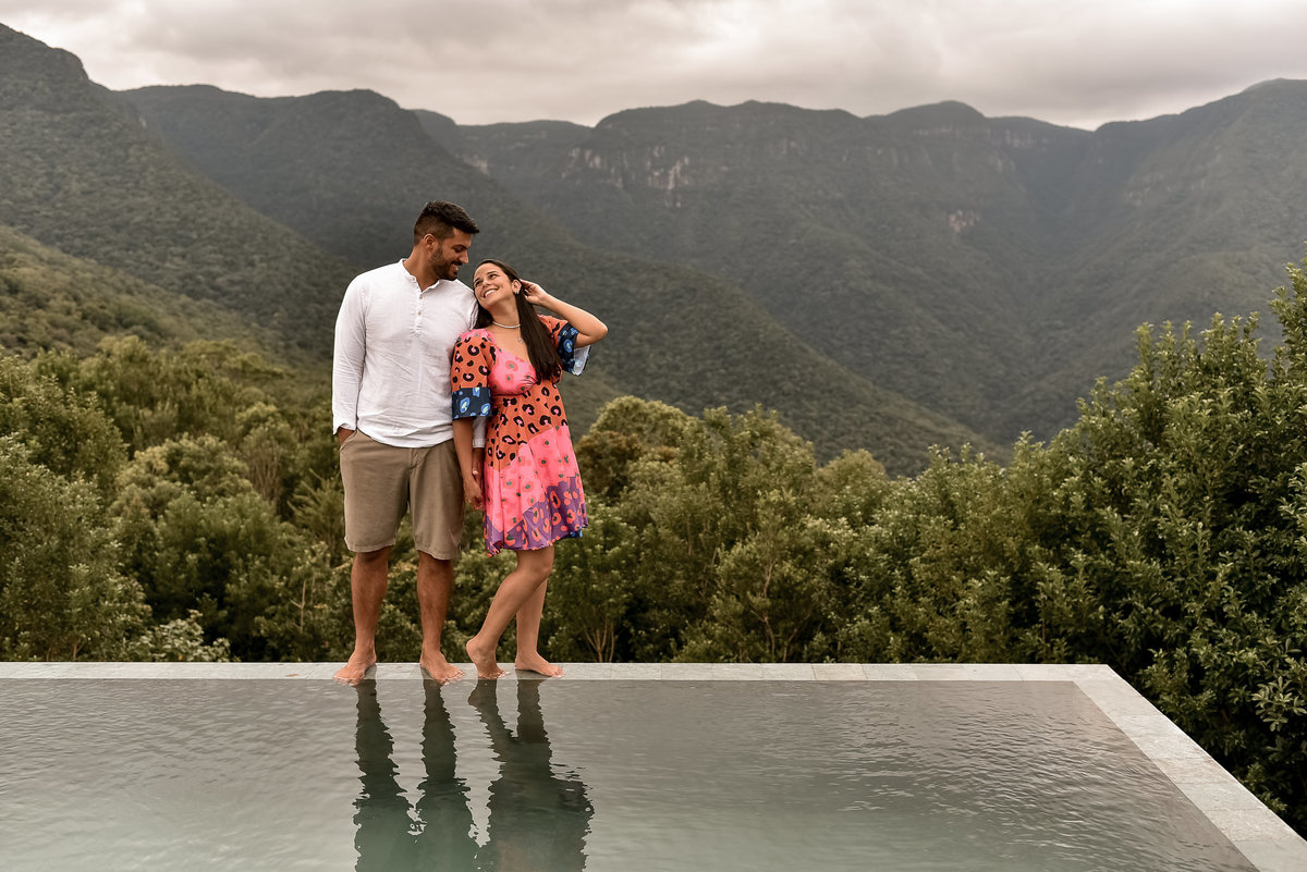 piscina infinita pousada morada dos canyons 