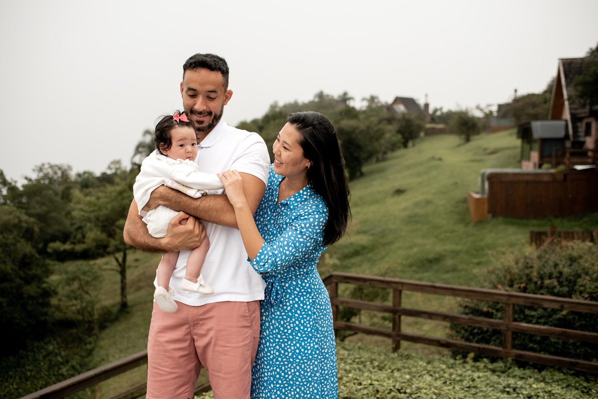 familia na morada dos canyons