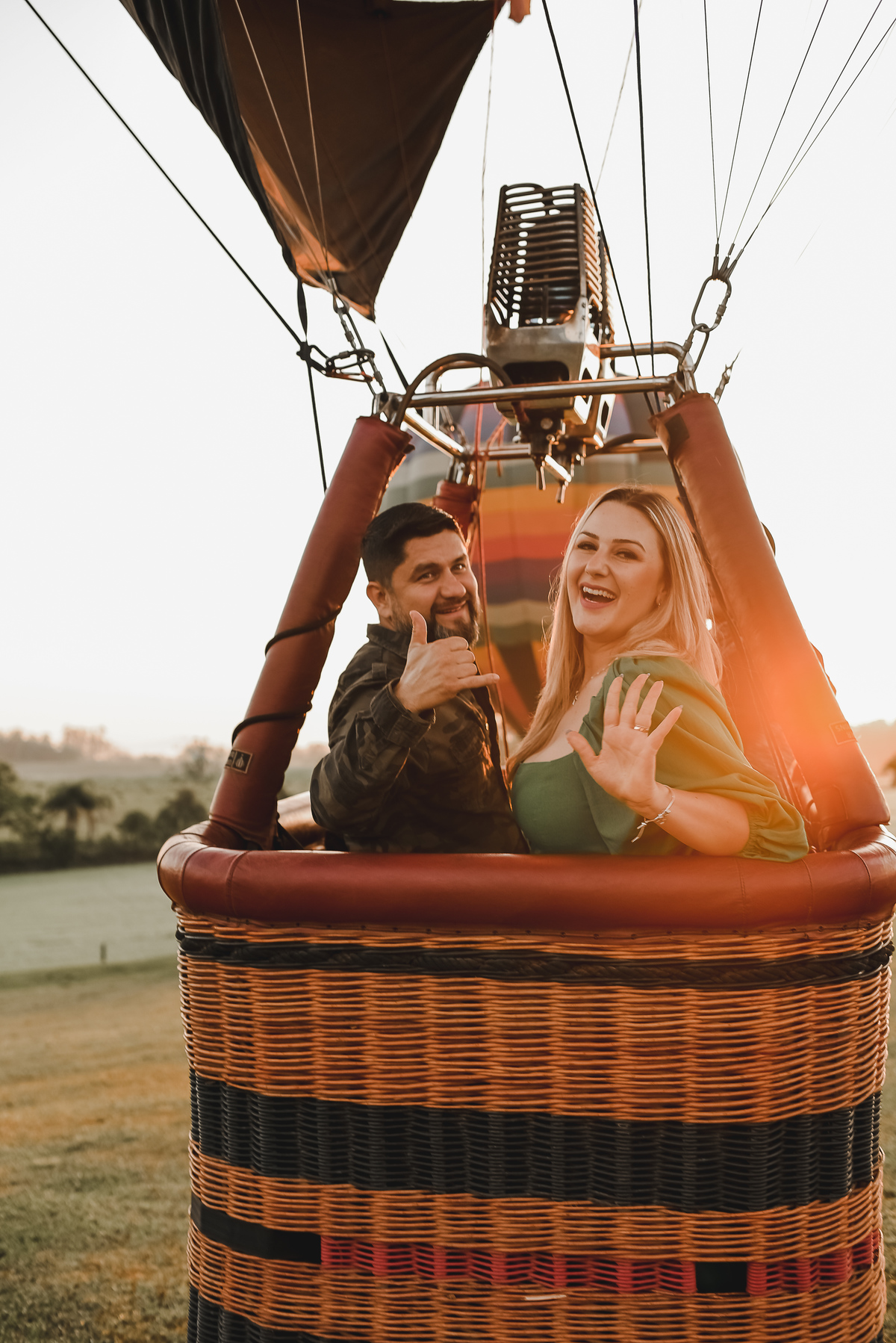 passeio de balão em santa catarina 