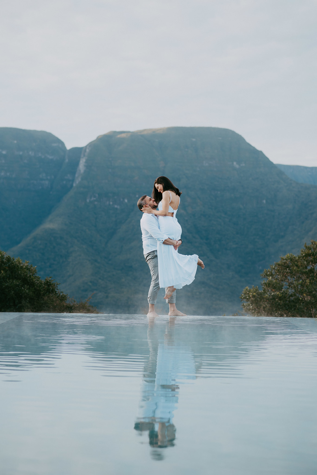 ensaio pre casamento , morada dos canyons piscina borda infinita , canyons
