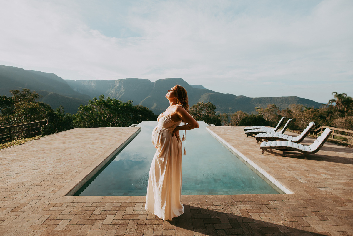 gestante , pousada morada dos canyons , ensaio fotografico na pousada morada dos canyons