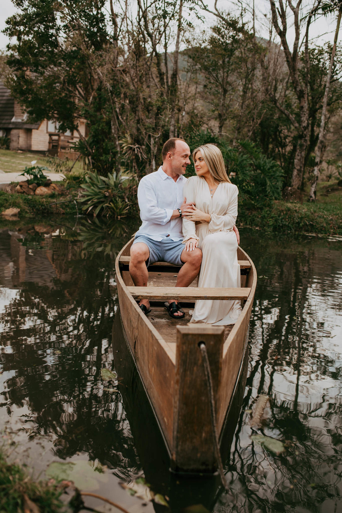 ensaio casal barco aurora