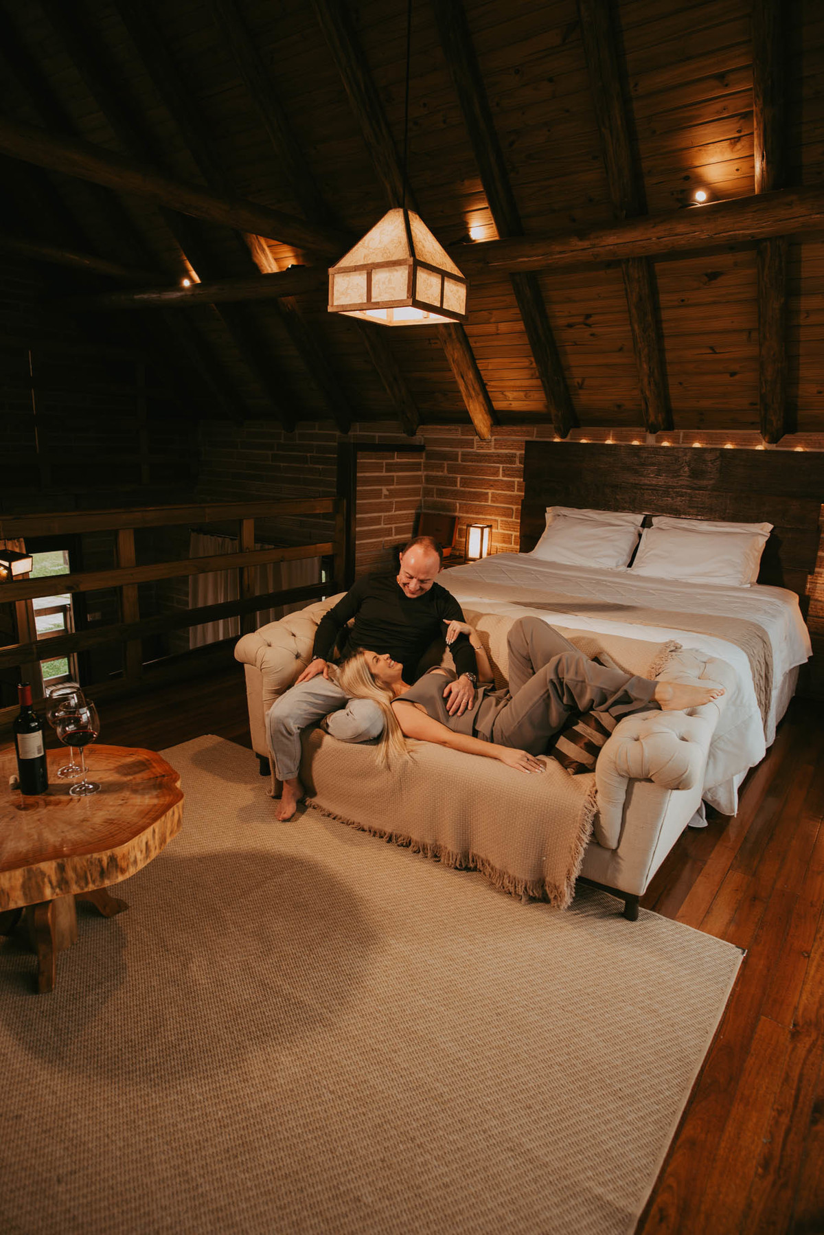 ensaio casal chalé 9 na pousada morada dos canyons