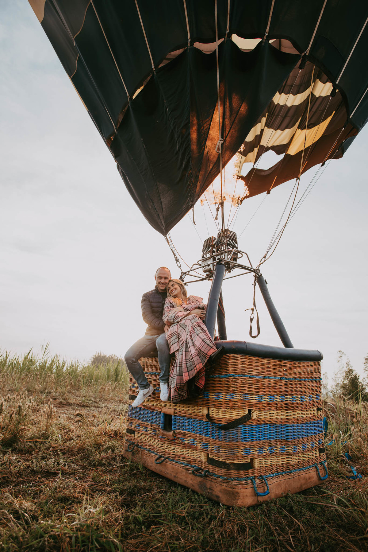 voo de balão em praia grande SC