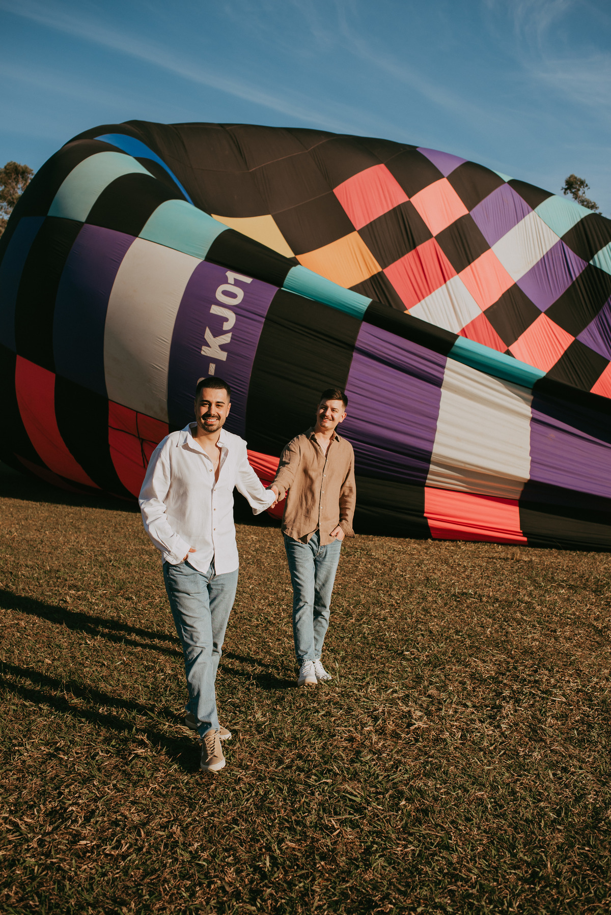 voo de balão de ar quente 