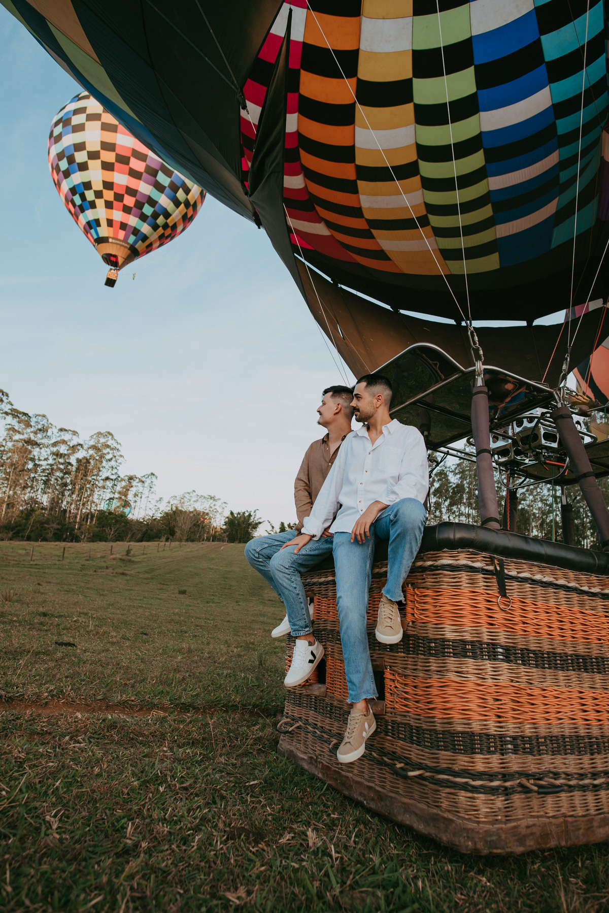 como é voar em um balão
