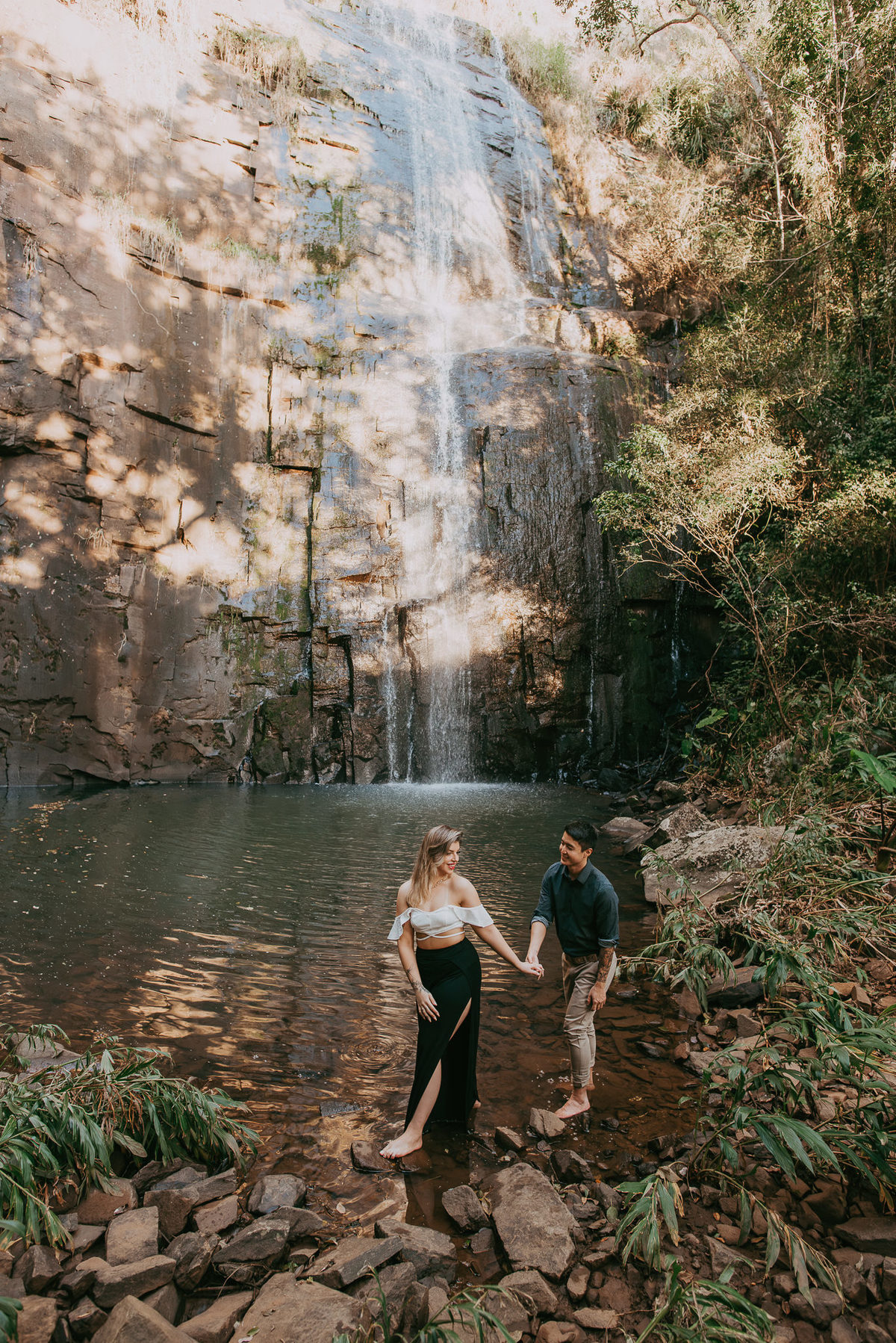 pedido de casamento durante ensaio fotografico 