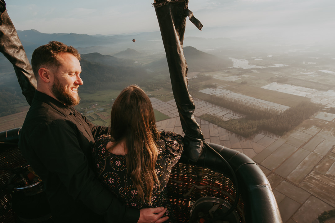 noivado em balão , praia grande sc 