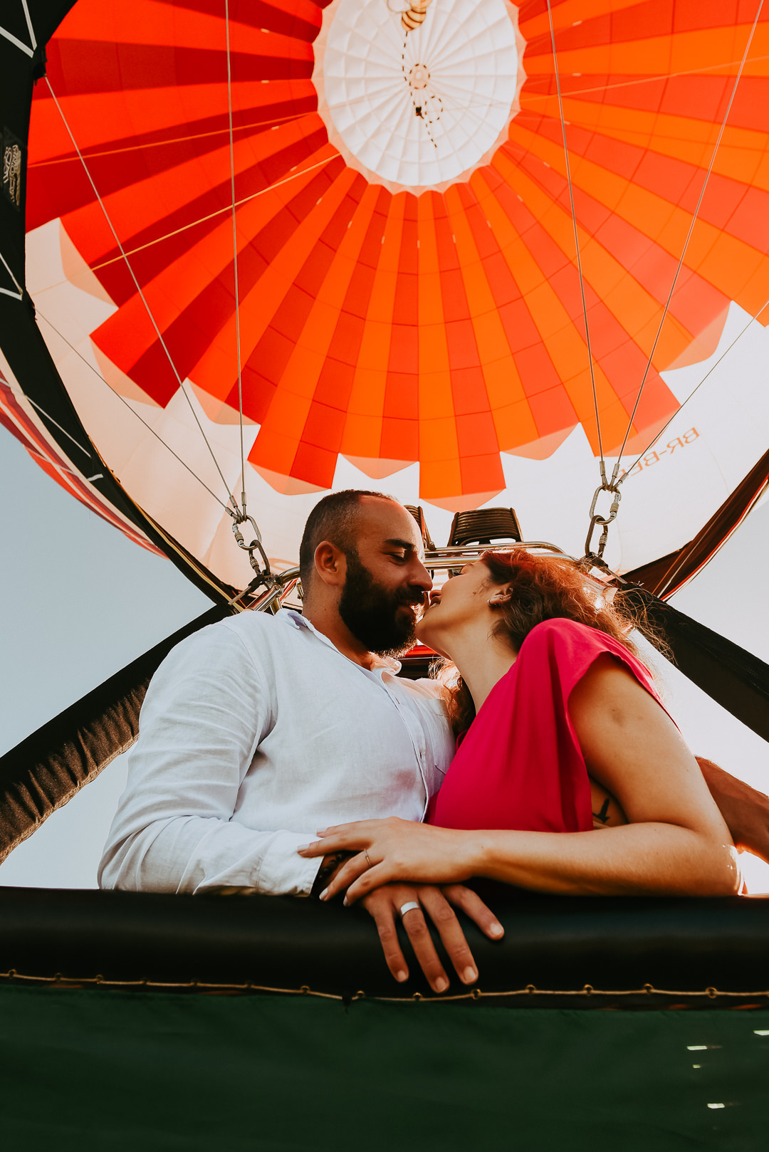 ensaio fotografico em passeio de balao 