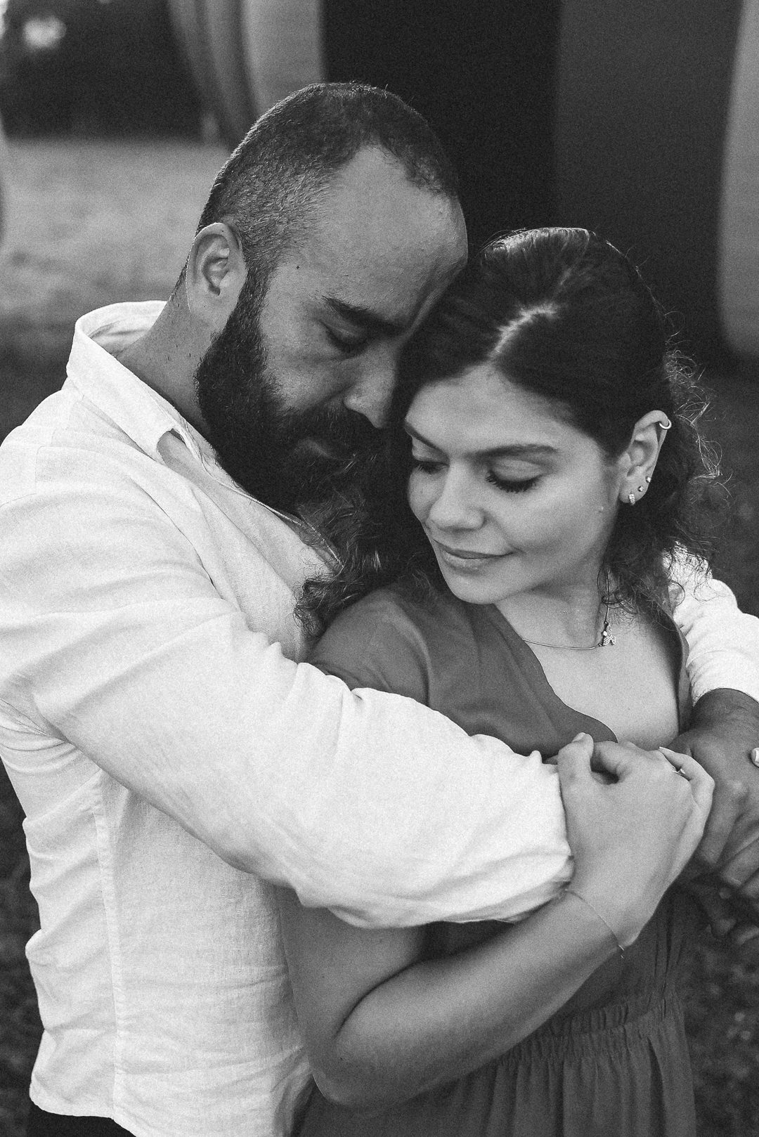 fotos de casal em viagem em praia grande SC