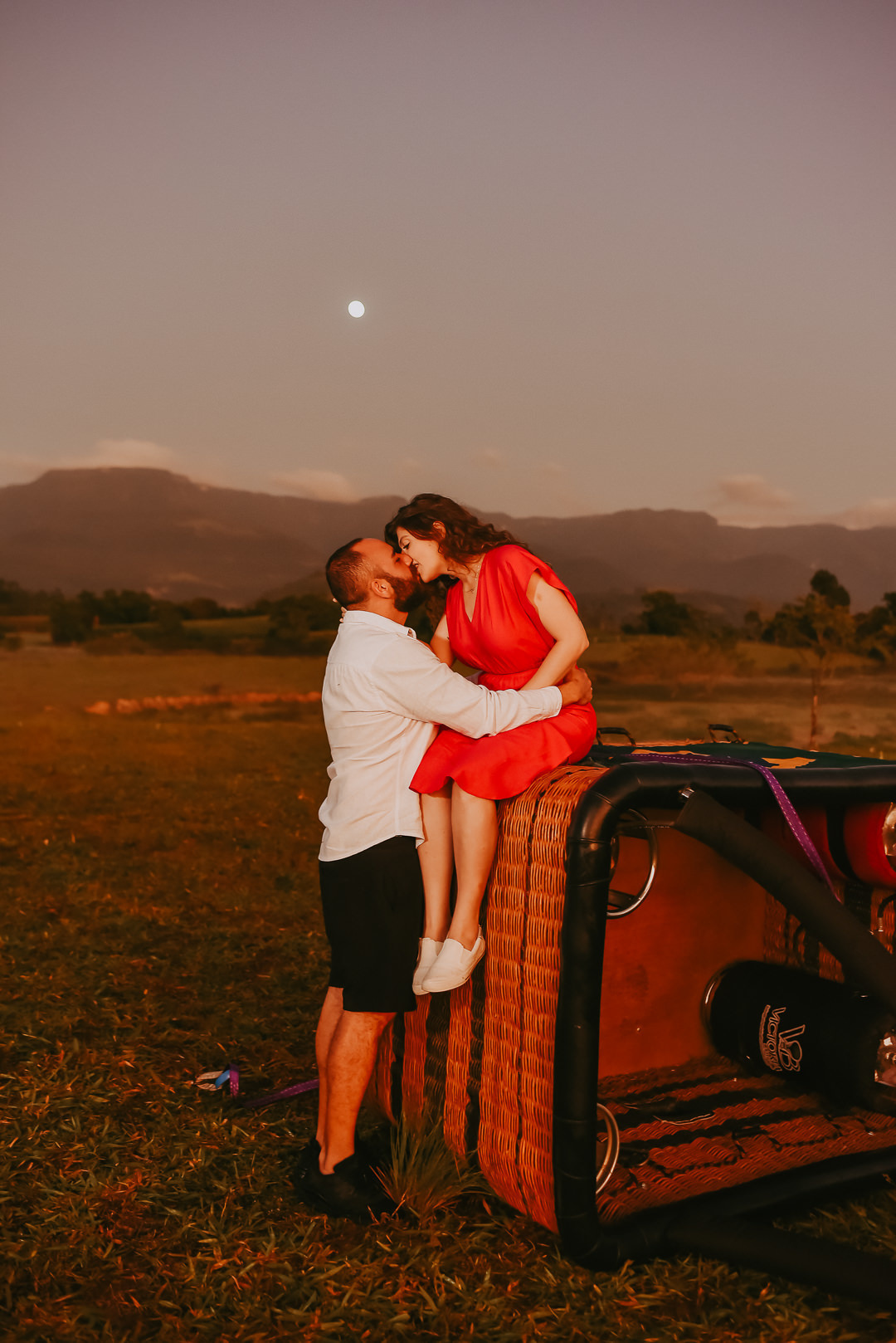 nascer do sol em praia grande SC